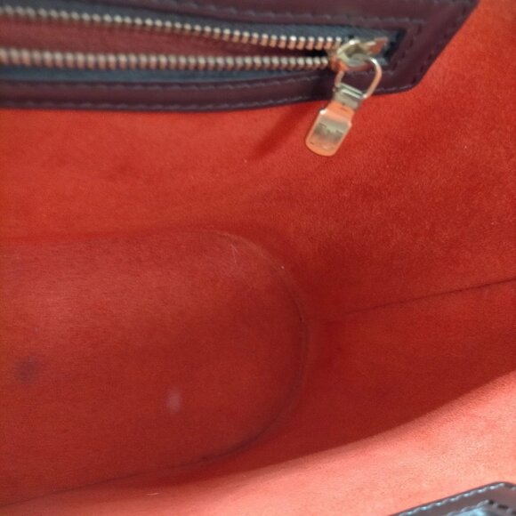 Authentic Louis Vuitton Manosque PM Brown Damier Hand Bag mn780-112525 - Picture 13 of 16